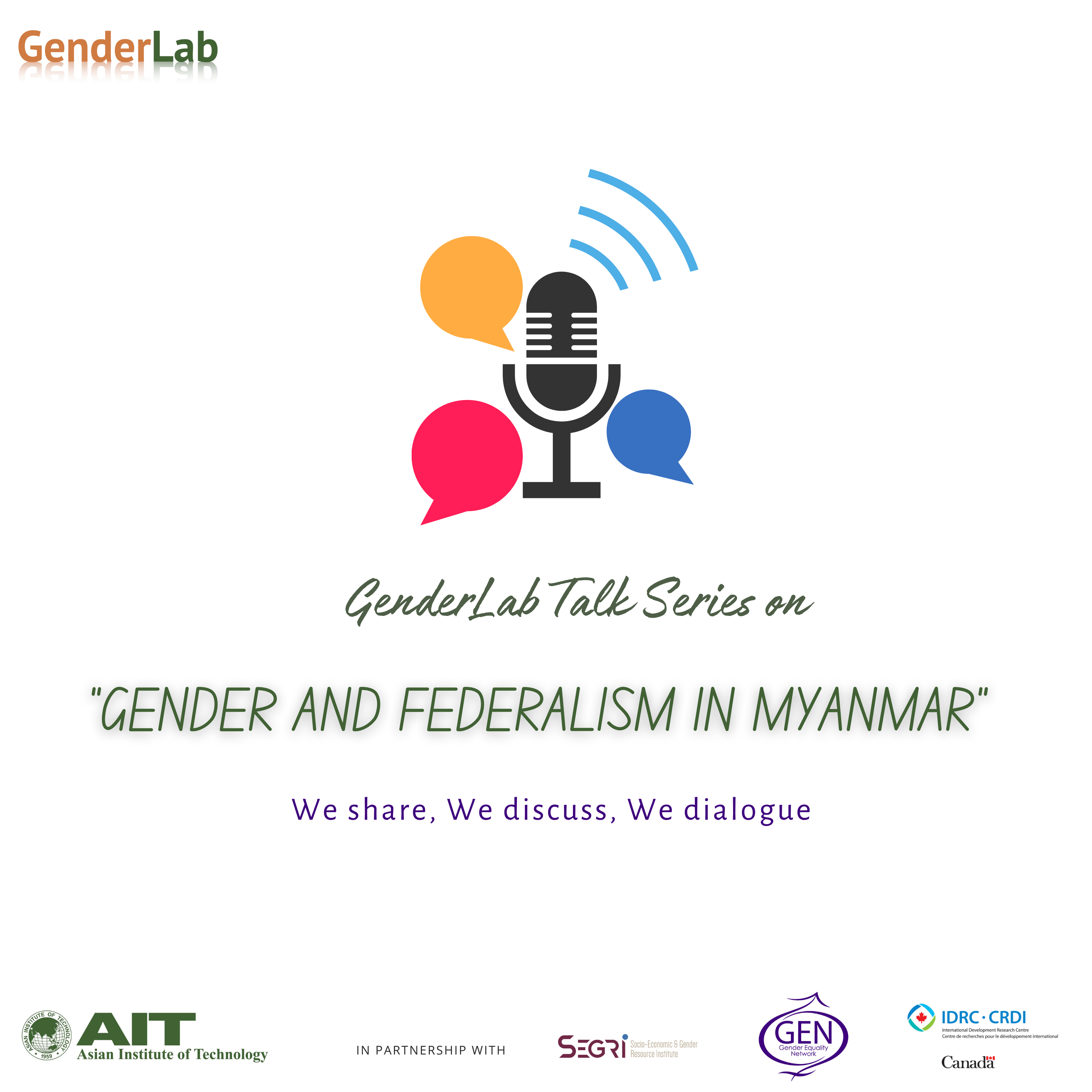 GenderLab Talk Series Introduction